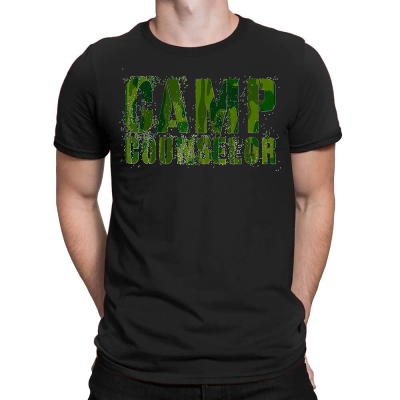 Camo Camp Counselor Summer Teacher Instructor Coach 2022 T-shirt | Artistshot