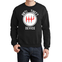 Womens Manual Transmission Stick Shift Millennial Anti Theft Device V Crewneck Sweatshirt | Artistshot