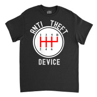 Womens Manual Transmission Stick Shift Millennial Anti Theft Device V Classic T-shirt | Artistshot