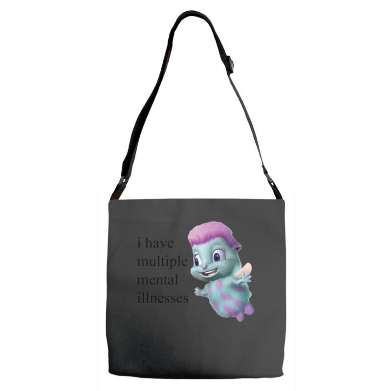 Bibble Mental Illness Rights Adjustable Strap Totes | Artistshot