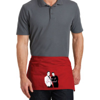 Simon Amp Garfunkel Ant Amp Dec 80s Style Parody Design Waist Apron | Artistshot