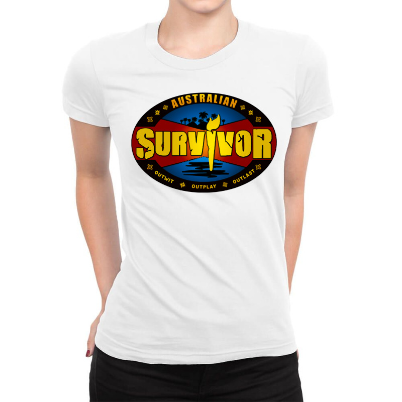 Australian Survivor Ladies Fitted T-Shirt by MichelleLeitch | Artistshot