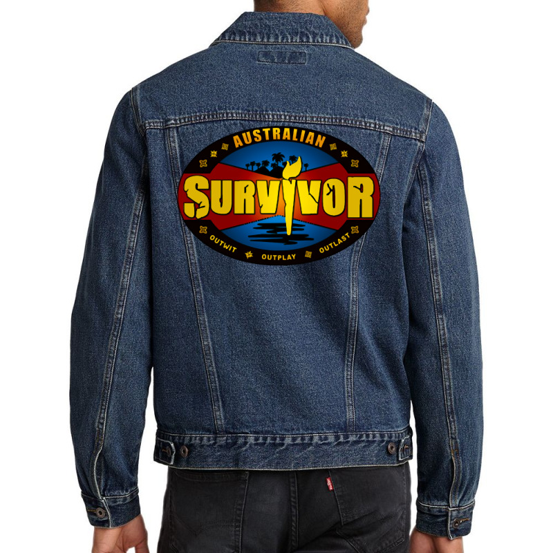 Australian Survivor Men Denim Jacket by MichelleLeitch | Artistshot