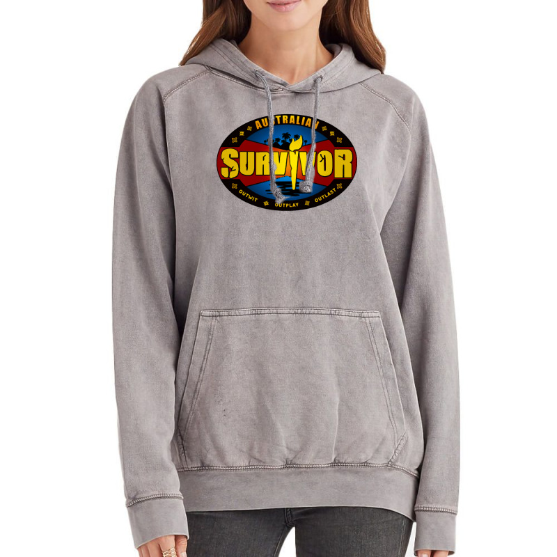 Australian Survivor Vintage Hoodie by MichelleLeitch | Artistshot