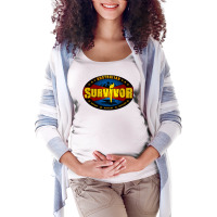 Australian Survivor Maternity Scoop Neck T-shirt | Artistshot