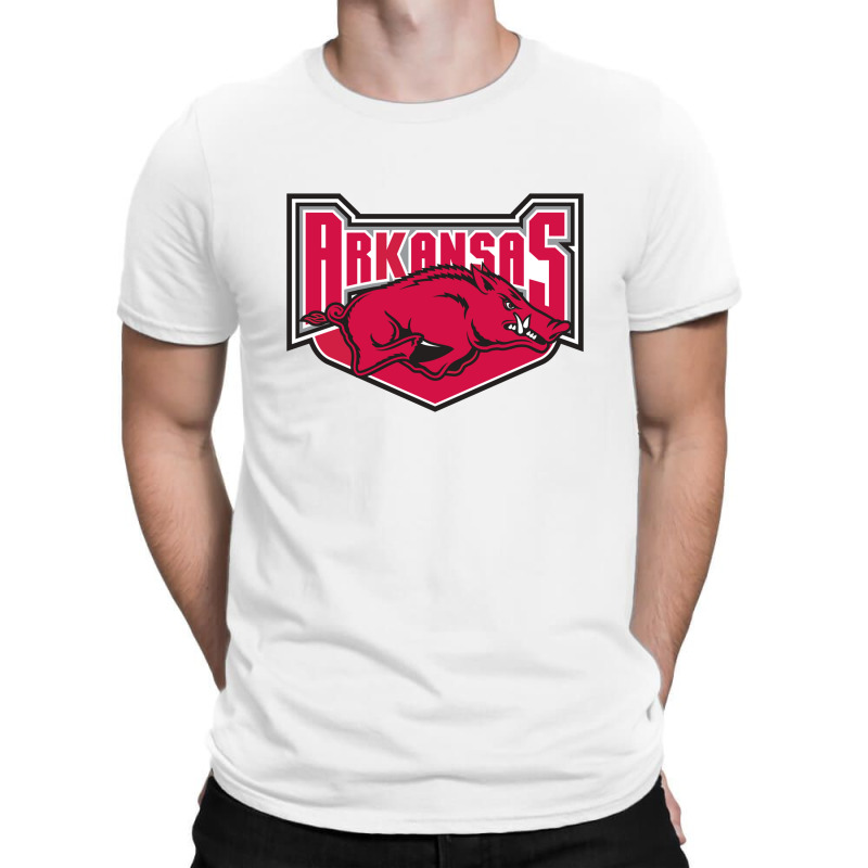 Arkansas Football Team Razorback T-Shirt by cm-arts | Artistshot