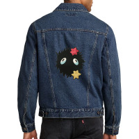 Spirit Away Anime Movies Sticker Men Denim Jacket | Artistshot