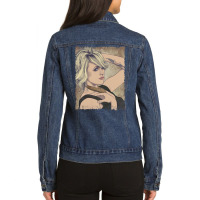 #miranda Lambert Classic Vintage #1 Ladies Denim Jacket | Artistshot