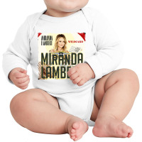 #miranda Lambert Classic Vintage #2 Long Sleeve Baby Bodysuit | Artistshot