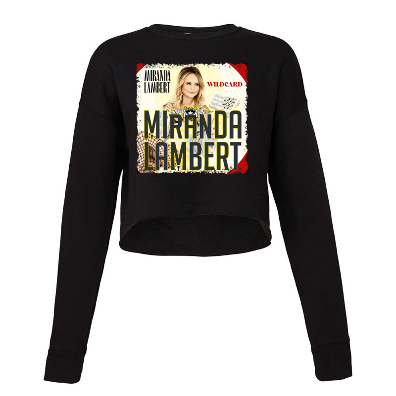 #miranda Lambert Classic Vintage #2 Cropped Sweater by amamase77 | Artistshot