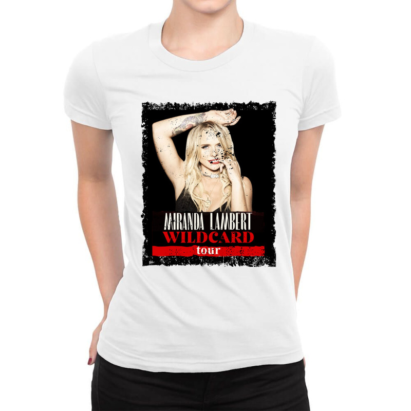 #miranda Lambert Wildcard Classic Vintage Ladies Fitted T-Shirt by amamase77 | Artistshot