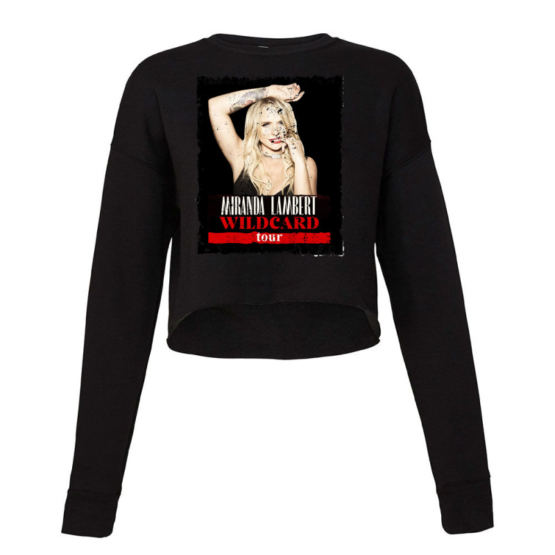 #miranda Lambert Wildcard Classic Vintage Cropped Sweater by amamase77 | Artistshot