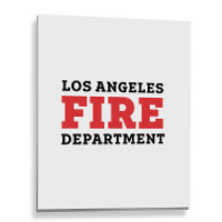 Lafd Los Angeles Fire Department Metal Print Vertical | Artistshot