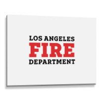 Lafd Los Angeles Fire Department Metal Print Horizontal | Artistshot