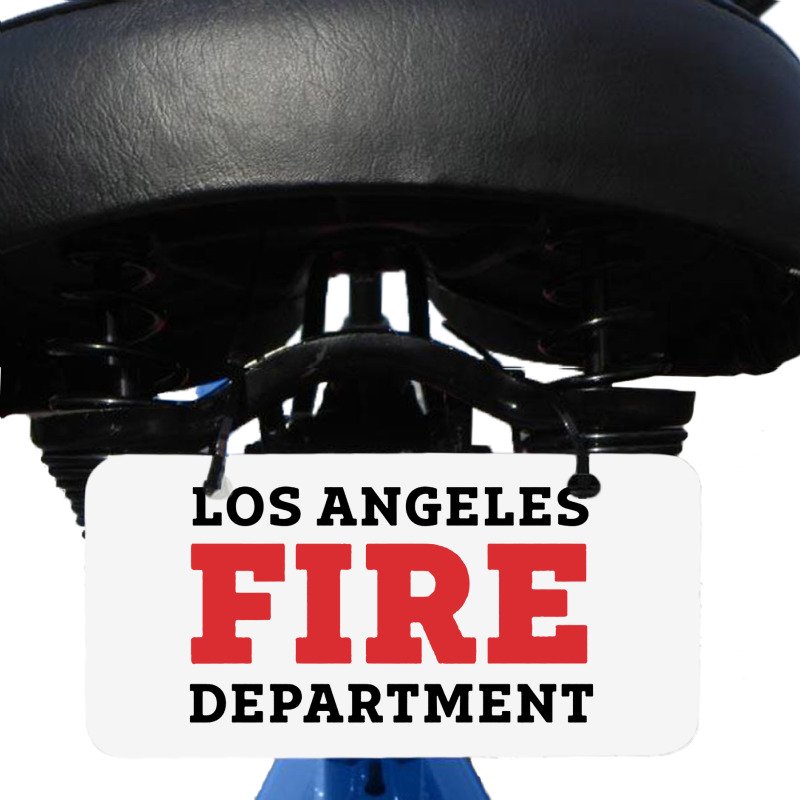 Lafd Los Angeles Fire Department Bicycle License Plate | Artistshot