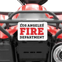 Lafd Los Angeles Fire Department Atv License Plate | Artistshot