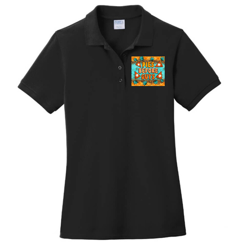 Pies Before Guys Ladies Polo Shirt by Artiststas | Artistshot