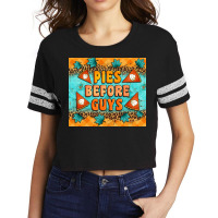 Pies Before Guys Scorecard Crop Tee | Artistshot