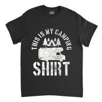 Camping Trailer Camper Van Mobile Home Caravan Motorhome Classic T-shirt | Artistshot