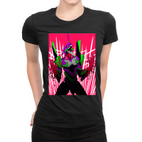 Anime Evangelion Unit 01 Classic Ladies Fitted T-shirt | Artistshot