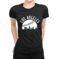 Vintage Los Angeles California Ladies Fitted T-shirt | Artistshot