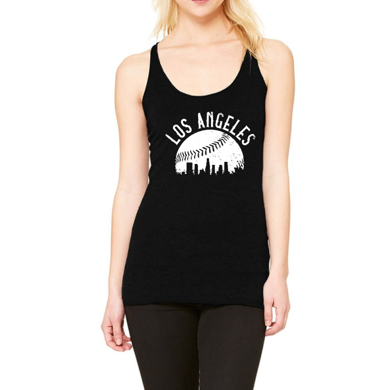 Vintage Los Angeles California Racerback Tank by cm-arts | Artistshot