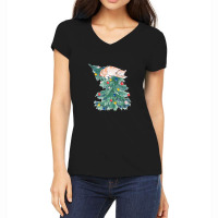 Christmas For People Who Have Cats Women's V-neck T-shirt | Artistshot