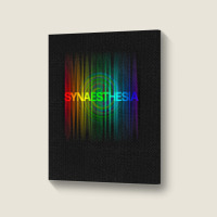 Synaesthesia Portrait Canvas Print | Artistshot