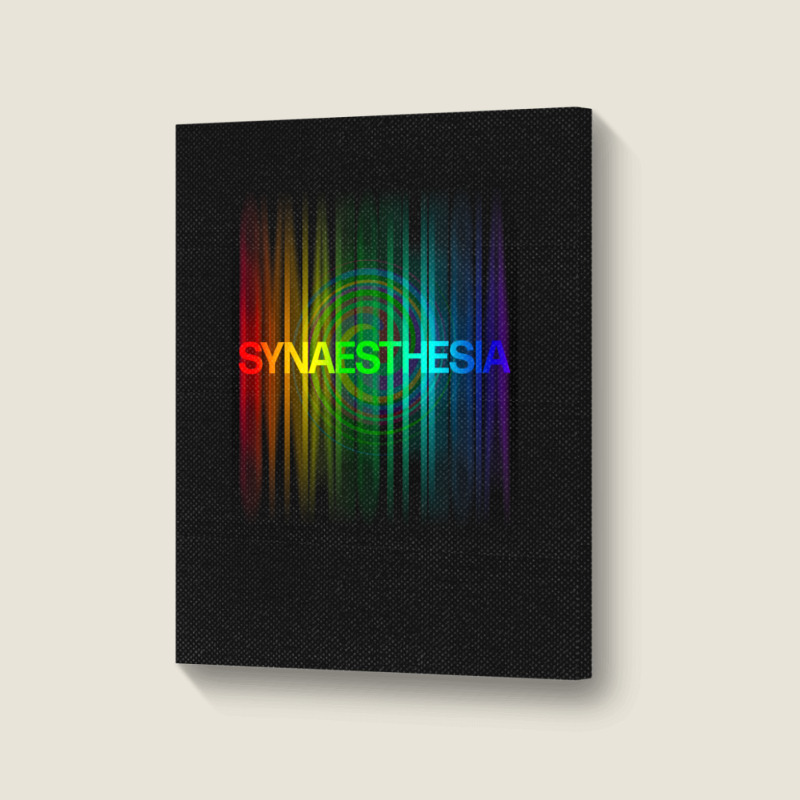 Synaesthesia Portrait Canvas Print | Artistshot