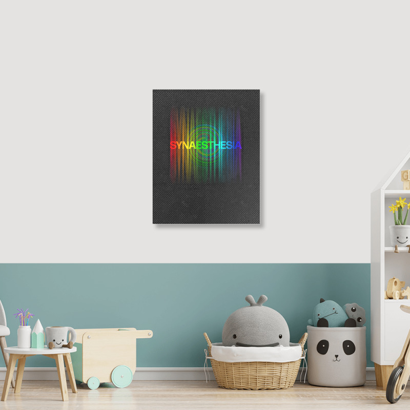 Synaesthesia Portrait Canvas Print | Artistshot