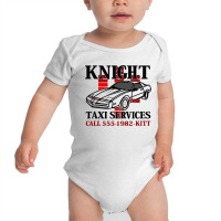 Knight Taxi Services Call 555 1982 Baby Bodysuit | Artistshot