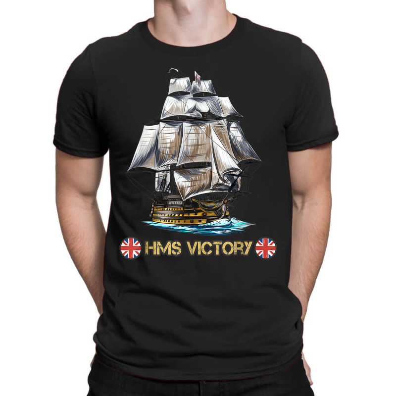 Great Britain Royal Navy Ship Of The Line Hms Victory T-shirt | Artistshot