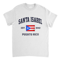 Santa Isabel Puerto Rico Vintage Boricua Flag Athletic Style Raglan Ba Classic T-shirt | Artistshot