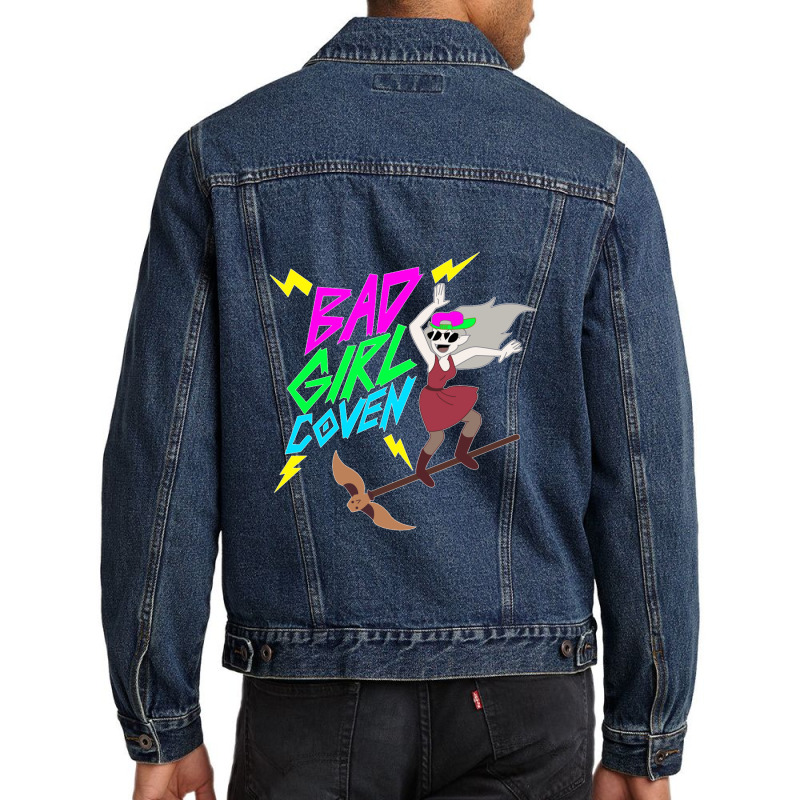 Bad Girl Coven The Owl House Men Denim Jacket by LUISRTORRES | Artistshot