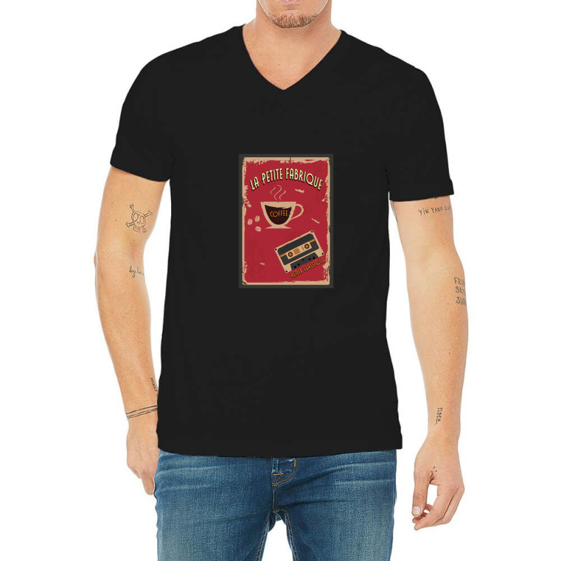 La Petite Fabrique - Retro Design 1 V-Neck Tee by MartyTemple | Artistshot