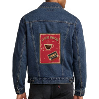 La Petite Fabrique - Retro Design 1 Men Denim Jacket | Artistshot