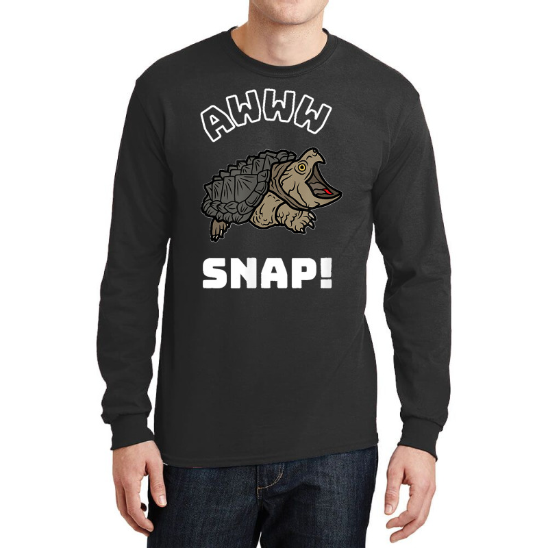 Alligator Snapping Turtle Meme For Men Women Kids Long Sleeve Shirts | Artistshot