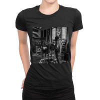 Orchestra In Studio Ladies Fitted T-shirt | Artistshot