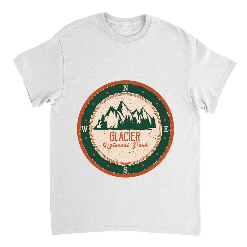 Glacier National Park Classic T-shirt by MONIQUEWORTH | Artistshot