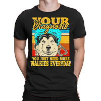 Alaskan Klee Kai Malamute Siberian Husky Dog Walking Humor T-shirt | Artistshot