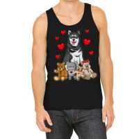 Alaskan Malamute Cuddly Toy Husky Tank Top | Artistshot