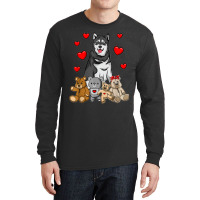 Alaskan Malamute Cuddly Toy Husky Long Sleeve Shirts | Artistshot