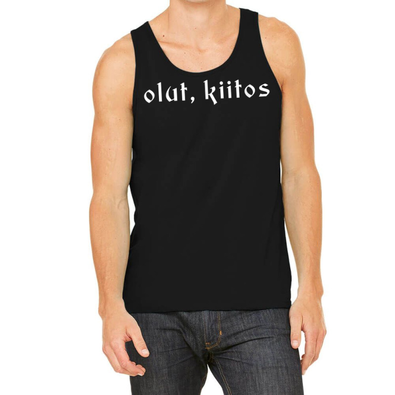 Olut Kiitos Beer Please Finnish Language Finland Tank Top by MillaLampman | Artistshot