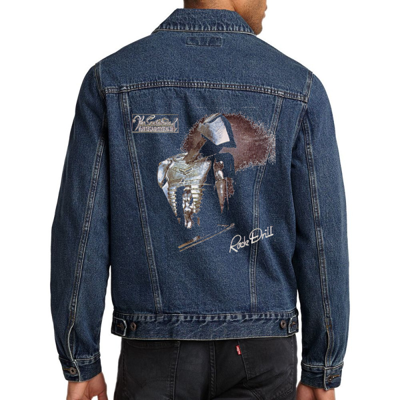 An Englishmans Home Is His Castle Men Denim Jacket by cm-arts | Artistshot