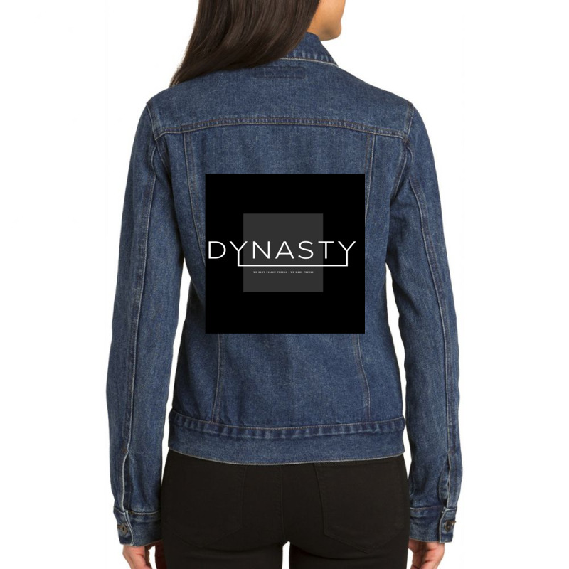 Dynasty Streetwear Ladies Denim Jacket by cm-arts | Artistshot