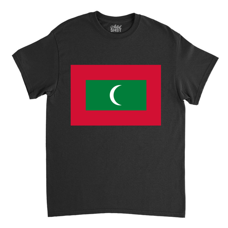 Flag Of Maldives Classic T-shirt | Artistshot