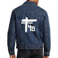 Best Of Indochine Band1 Exselna Genres Rock1 Men Denim Jacket | Artistshot