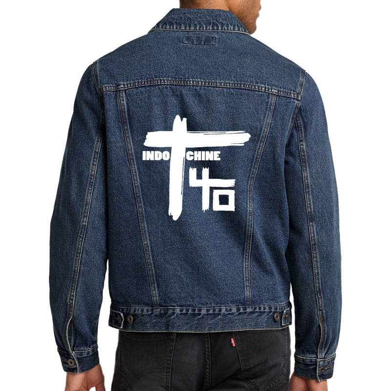 Best Of Indochine Band1 Exselna Genres Rock1 Men Denim Jacket by cm-arts | Artistshot