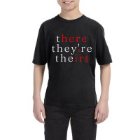 There They're Their $   Funny Grammar Language Arts T Shirt Youth Tee | Artistshot