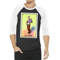 El Catrin Cantinflass 3/4 Sleeve Shirt | Artistshot